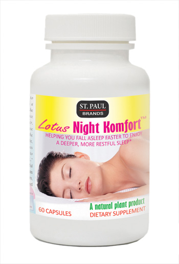 Lotus NIGHT KOMFORT - support sleeping & stress reduction
